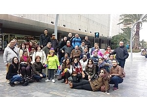 VISITA AL CONSERVATORIO DE DANZA DE LOS USUARIOS DEL CENTRO DE DÍA DE PERSONAS CON DISCAPACIDAD