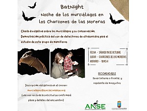 'Noche de Murciélagos' en los Charcones de Las Moreras