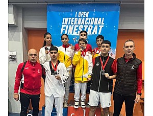 El Club Taekwondo Mazarrón brilla en el I Open Internacional de Finestrat