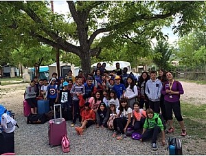 CEIP Infanta Leonor. Campamento Biligüe en Nerpio. 16-18 de mayo.