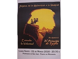 MUSICAL, 'Pascua, de la esclavitud a la libertad', próximo 21 de marzo en la Parroquia de San José.