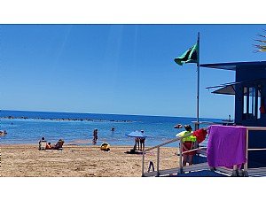 Bandera verde en todas las playas de Mazarrón para este sábado 20 de julio