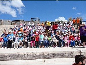 CEIP BAHÍA de Puerto de Mazarrón visita 'Terra Natura' en Murcia.