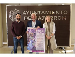 Mazarrón presenta su programación oficial del 25N para luchar contra la violencia de género