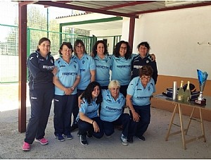 EL EQUIPO FEMENINO DE PETANCA DE PUERTO DE MAZARRÓN SE PROCLAMA CAMPEÓN REGIONAL