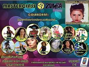 Masterclass de Zumba a beneficio de Paula 