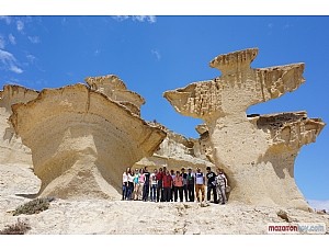 La Facultad de Ciencias Geológicas de la Universidad Complutense de Madrid organiza cada año una visita a Mazarrón.