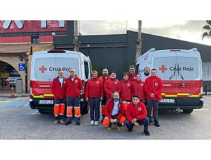 Doce voluntarios de Cruz Roja Mazarrón se desplazan a Valencia por la DANA