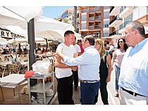 EL PRESIDENTE DE LA COMUNIDAD, PEDRO ANTONIO SÁNCHEZ Y EL CANDIDATO AL CONGRESO FRANCISCO BERNABÉ VISITAN MAZARRÓN - Foto 23