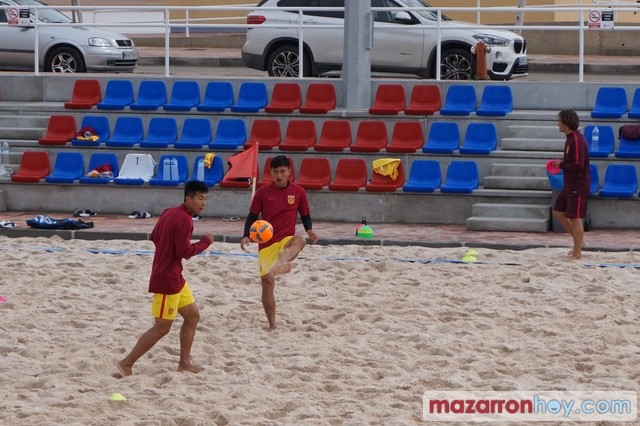 Entrenamiento Selección China de Fútbol Playa en Mazarrón - 74