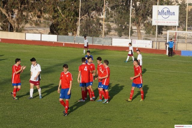 MAZARRÓN F.C. JUVENIL 6- 0 SANTA ANA. Sábado 7 mayo. - 14