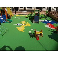 Pavimento De Caucho Continuo Para Parques Infantiles Toledo - Suelos de  caucho