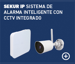 SISTEMA DE ALARMA INTELIGENTE CON CCTV INTEGRADO SEKUR IP