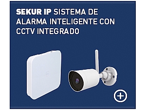 SISTEMA DE ALARMA INTELIGENTE CON CCTV INTEGRADO SEKUR IP