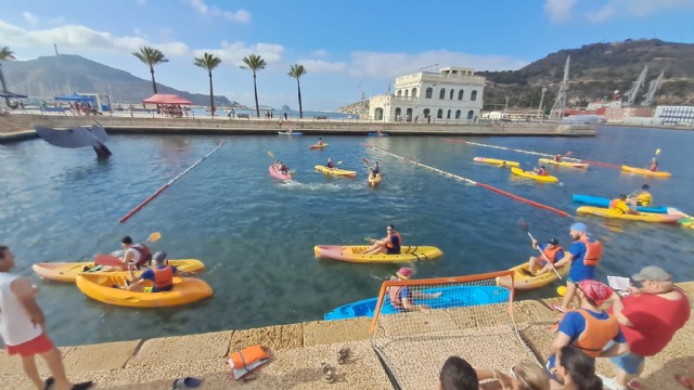 Campeonato de kayak polo